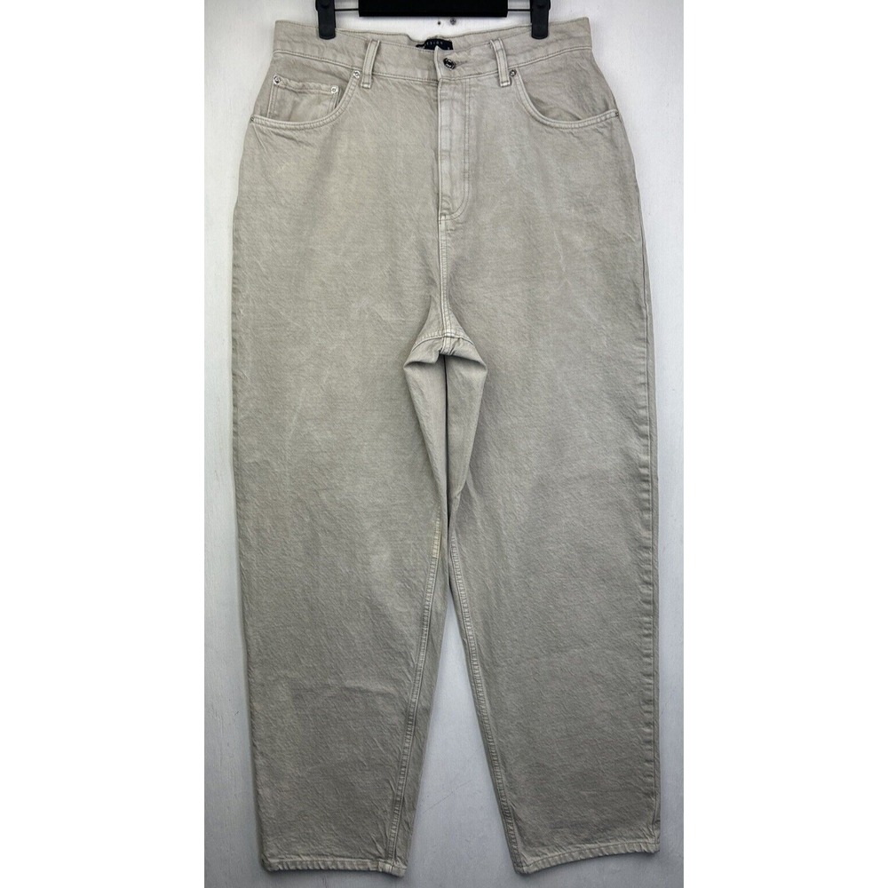 ASOS Designs Mens 32 Tan Loose Fit Tapered Jeans FLAWS‎